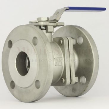 2pcs ball flanged valve