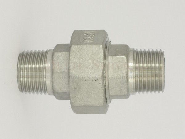 Flat and conical union with external thread no 31