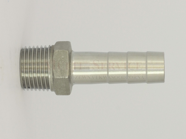 Hexagonal Schlauchnippel no 35