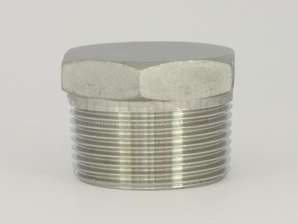 Hexagonal Stopfen konisch Gewinde no 23 NPT 150 Lbs