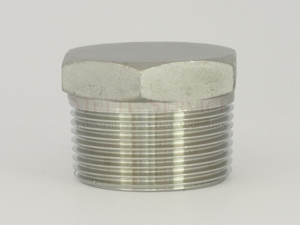 Hexagonal plug with conical thread no 23 NPT 150 LbsLbs